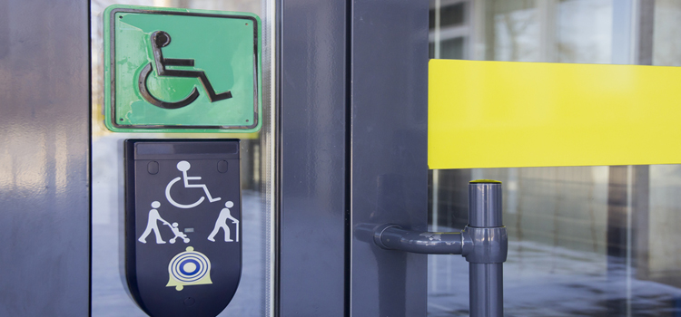 automatic handicap door opener in Garden Grove