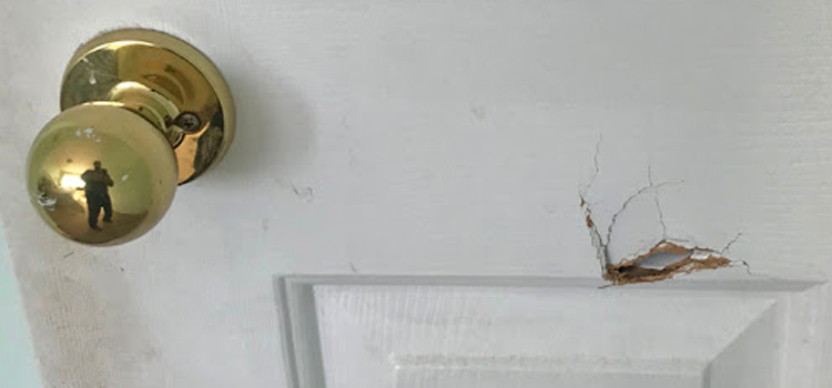 interior door hole repair Garden Grove